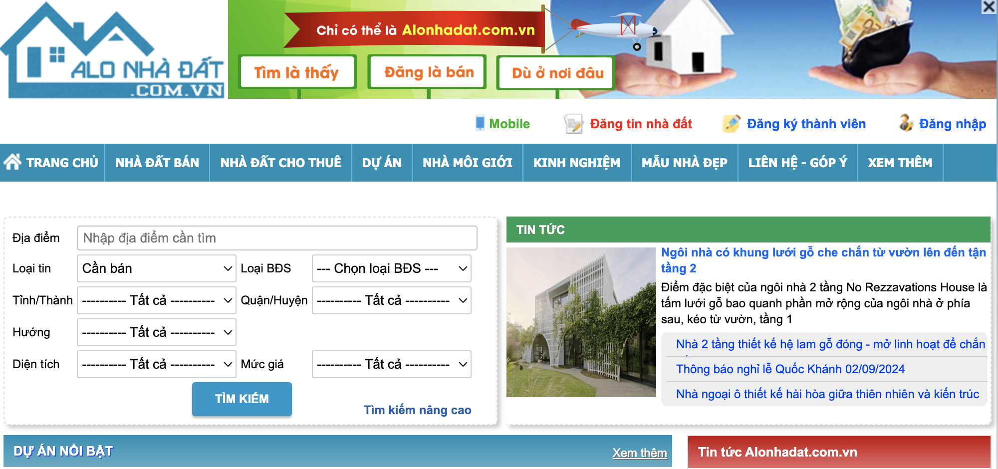 website đăng tin bds miễn phí